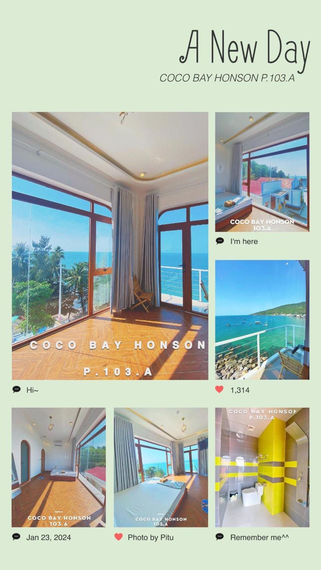 Вилла Coco Bay Hon Son Lai Son Экстерьер фото